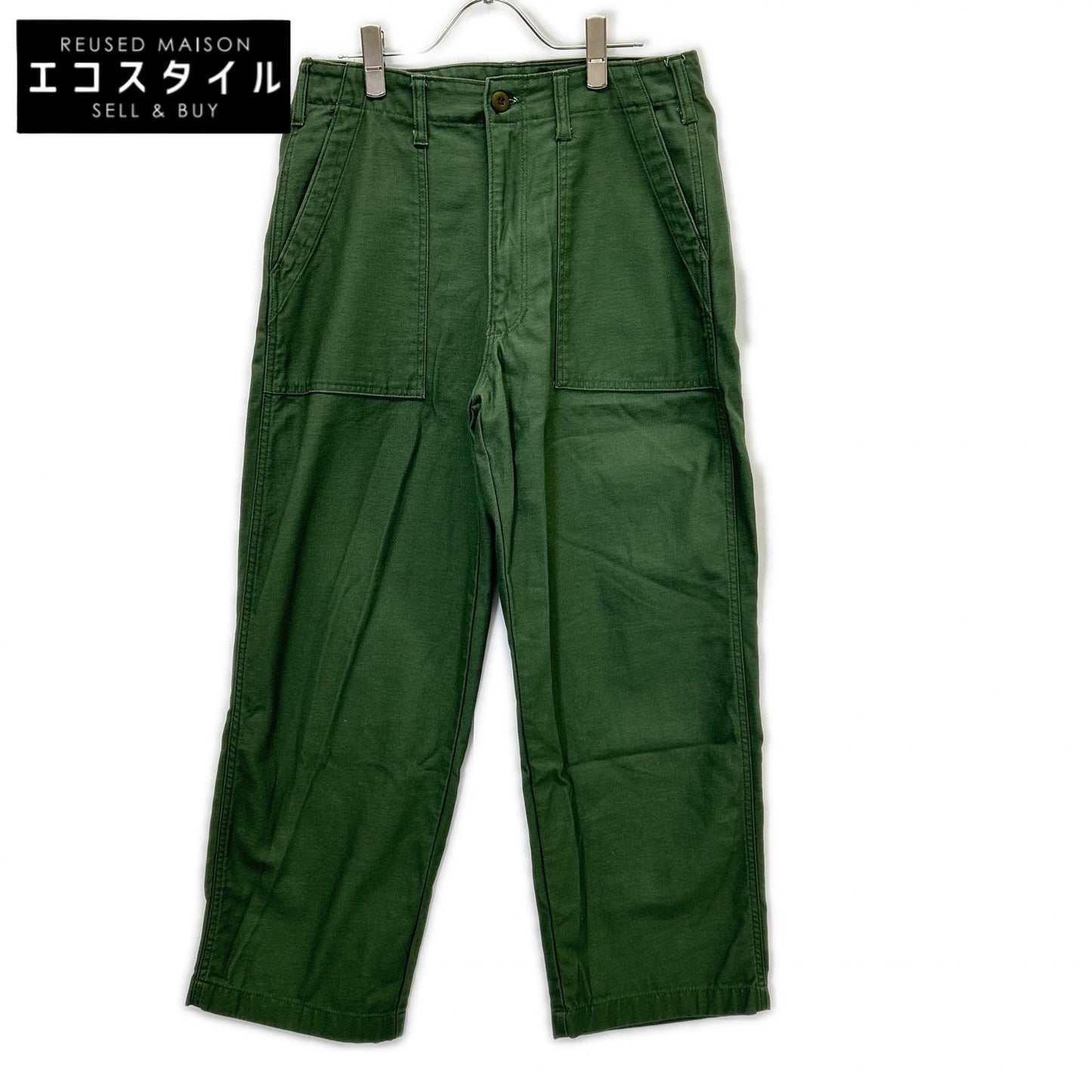 Brooks Brothers ブルックスブラザーズ 【×GUNG HO】カーキ コットン ファティーグトラウザーズ ボトムス