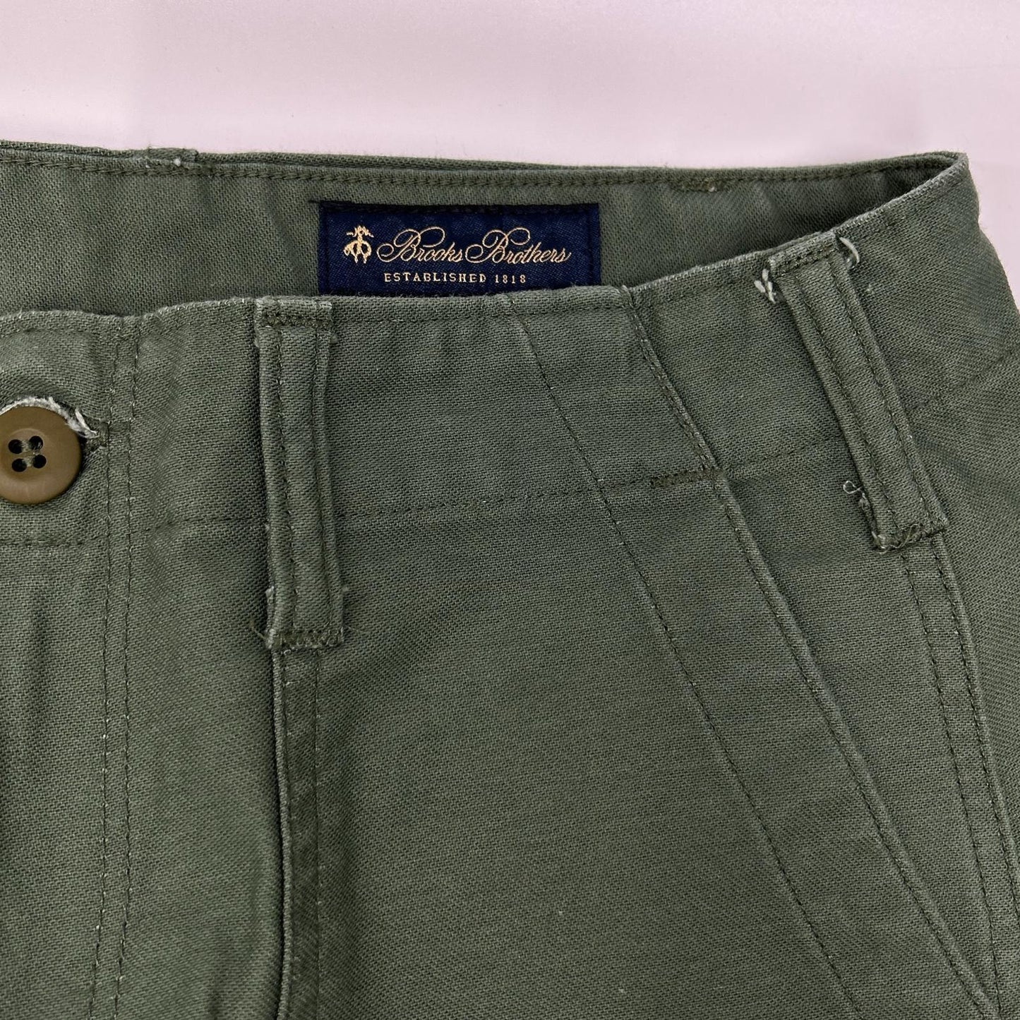 Brooks Brothers ブルックスブラザーズ 【×GUNG HO】カーキ コットン ファティーグトラウザーズ ボトムス
