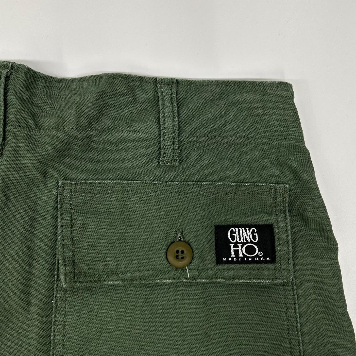 Brooks Brothers ブルックスブラザーズ 【×GUNG HO】カーキ コットン ファティーグトラウザーズ ボトムス