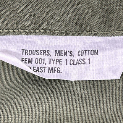FAR EAST MANUFACTURING ファー イースト マニュファクチャリング FEM-001 カーキ Utility Pant/ユーティリティーパンツ ボトムス