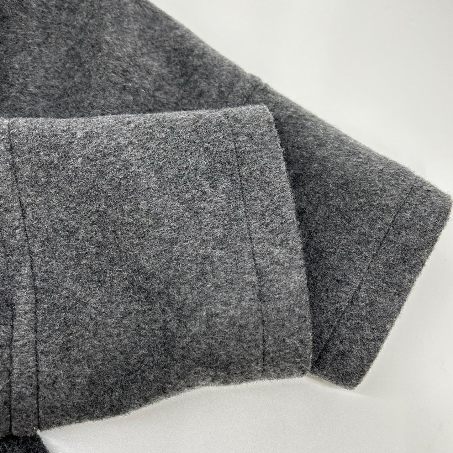 Sealup 50092-7627 Mid-gray GIACCONE GENOVA PEACOAT long peacoat