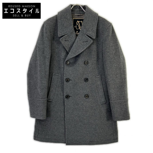Sealup シーラップ 50092-7627 ミッドグレー GIACCONE GENOVA PEACOAT ロングPコート コート