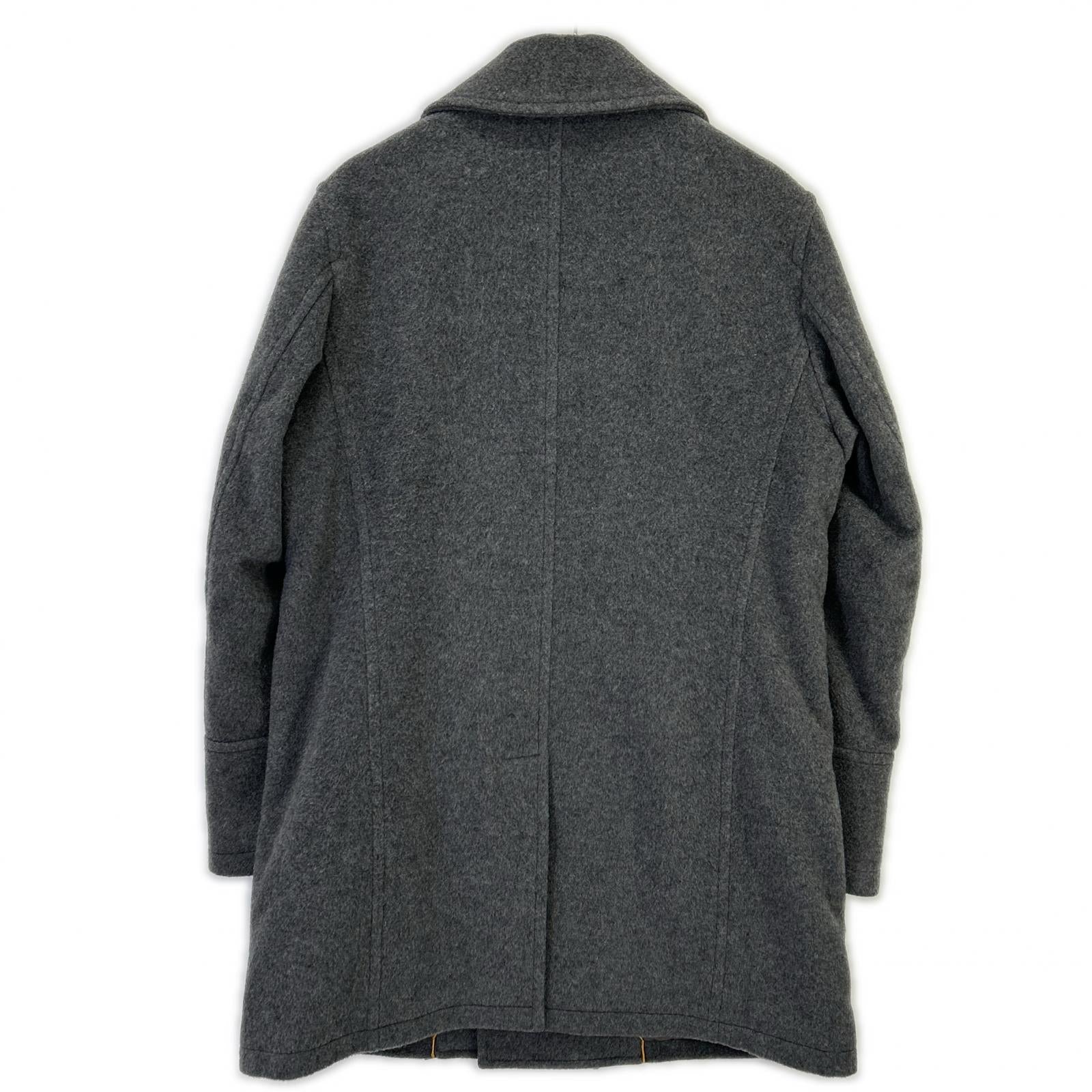 Sealup 50092-7627 Mid-gray GIACCONE GENOVA PEACOAT long peacoat