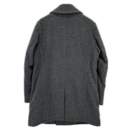 Sealup 50092-7627 Mid-gray GIACCONE GENOVA PEACOAT long peacoat