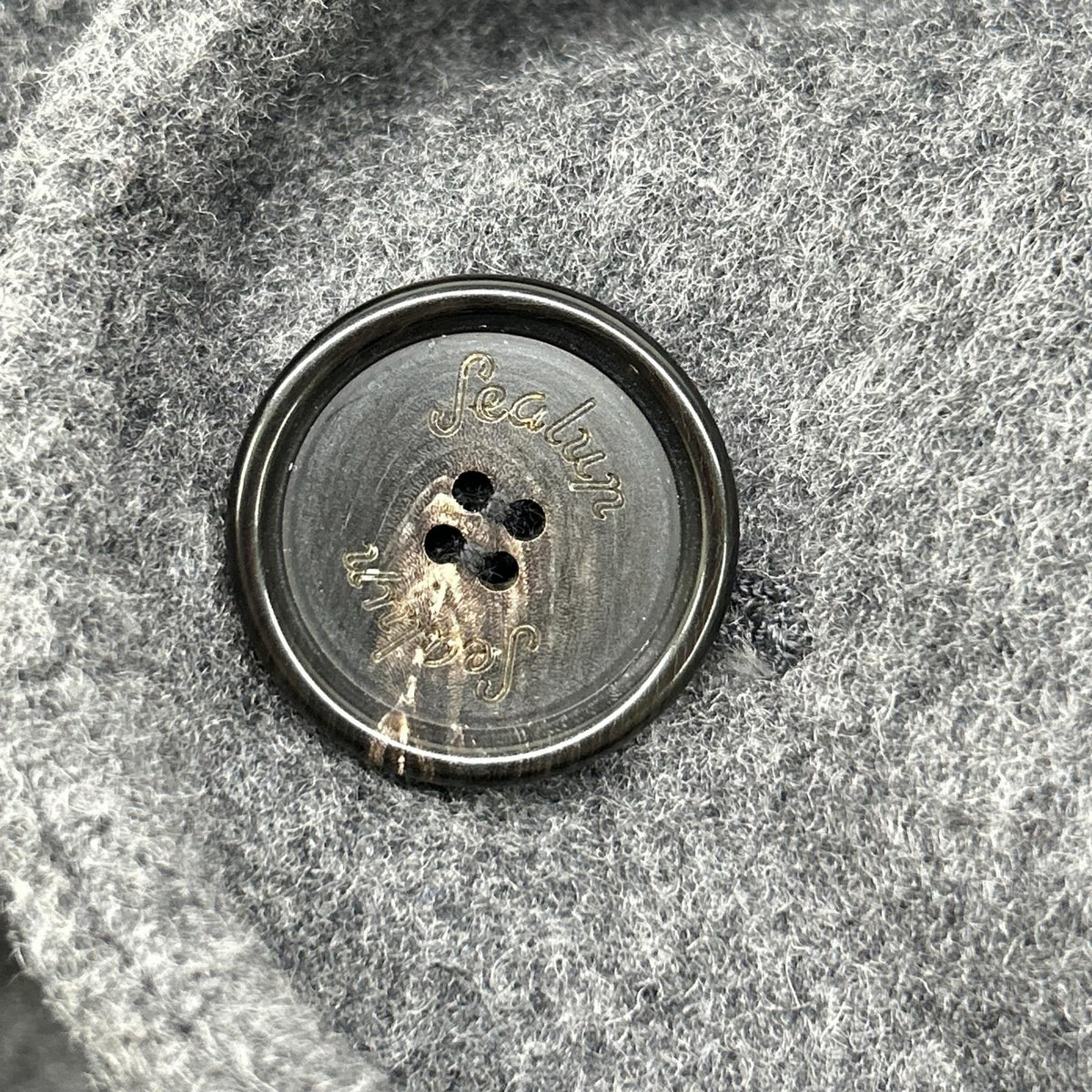 Sealup シーラップ 50092-7627 ミッドグレー GIACCONE GENOVA PEACOAT ロングPコート コート