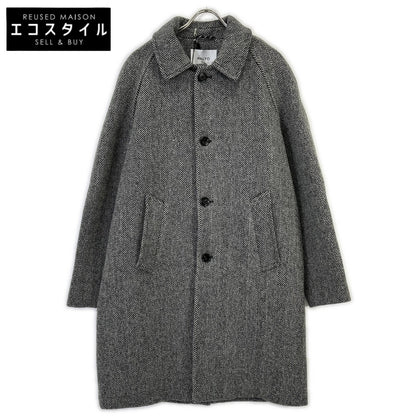 PALTO パルト B31PUMARCMRG グレー ヘリンボーン MARCELLO バルカラーコート コート