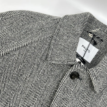 PALTO パルト B31PUMARCMRG グレー ヘリンボーン MARCELLO バルカラーコート コート