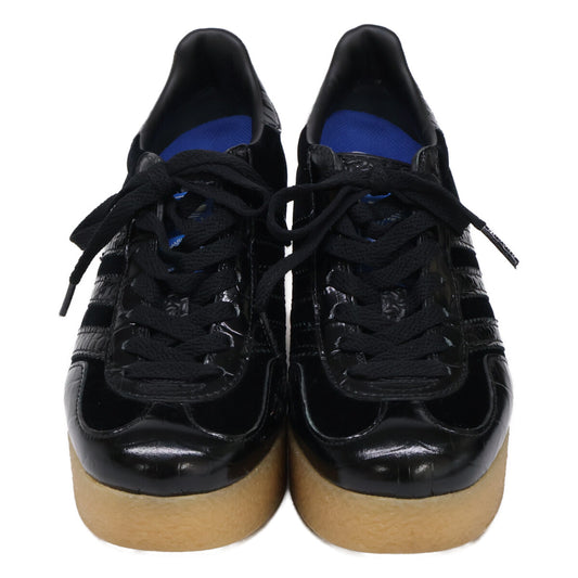 GUCCI グッチ ｘadidas アディダス【美品】725627 GAZELLE ガゼル レザーｘスエード 厚底スニーカー シューズ