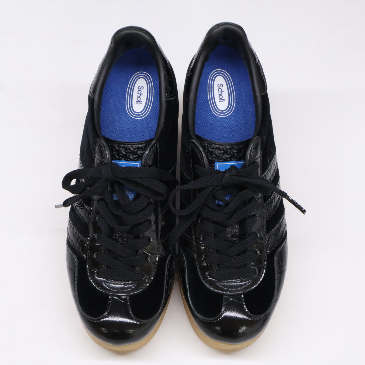 GUCCI グッチ ｘadidas アディダス【美品】725627 GAZELLE ガゼル レザーｘスエード 厚底スニーカー シューズ