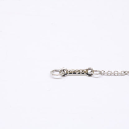 TIFFANY&Co. ティファニー 仕上げ済み Pt950 エルサ・ペレッティ バイザヤード 5Pダイヤモンド ネックレス