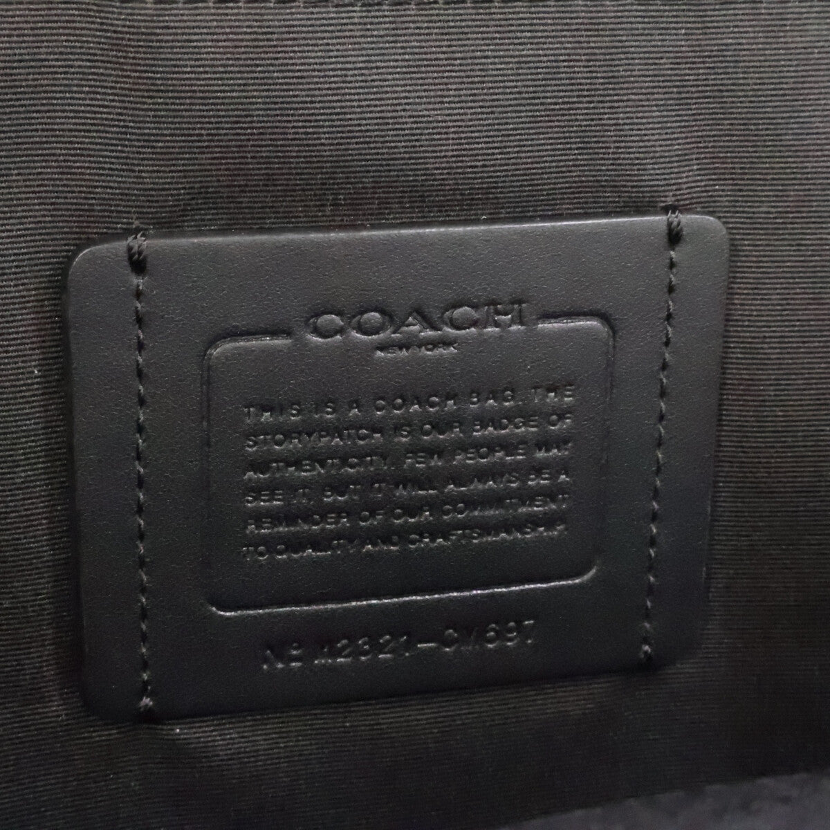 COACH コーチ CM697 イーサン レザー バックパック リュック バックパック
