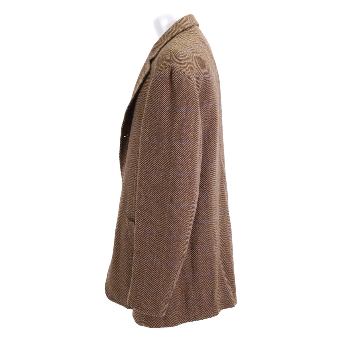 Kiton キートン 【美品】ヘリンボーン カシミヤ100％ 段返り3Bテーラードジャケット ジャケット