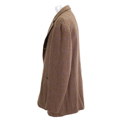 Kiton キートン 【美品】ヘリンボーン カシミヤ100％ 段返り3Bテーラードジャケット ジャケット