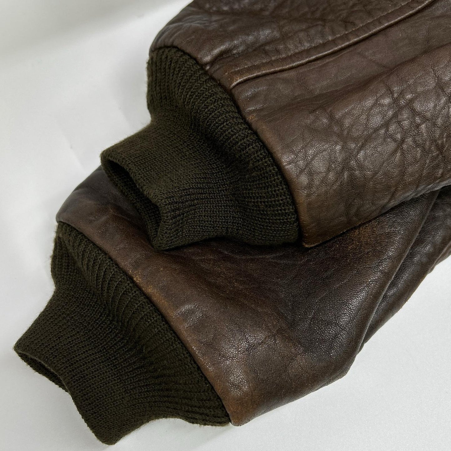 AVIREX Avirex 1978-01 Brown TYPE A-2 Leather Flight Jacket Jacket