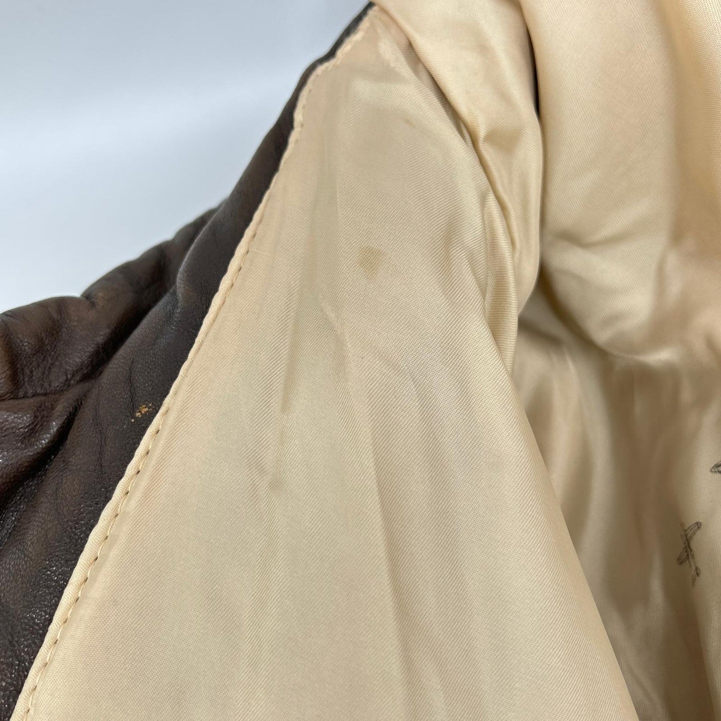 AVIREX Avirex 1978-01 Brown TYPE A-2 Leather Flight Jacket Jacket