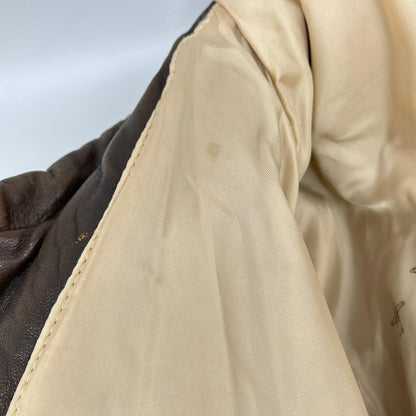AVIREX Avirex 1978-01 Brown TYPE A-2 Leather Flight Jacket Jacket
