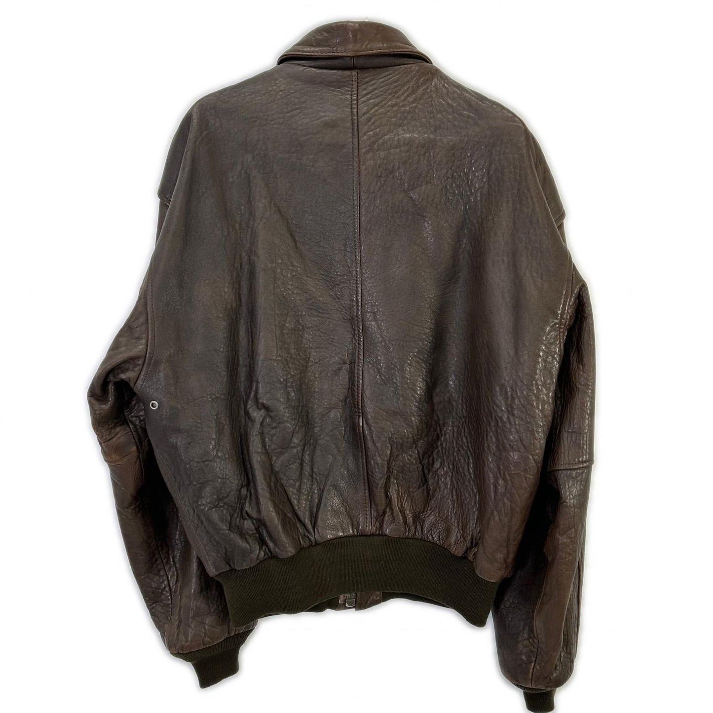 AVIREX Avirex 1978-01 Brown TYPE A-2 Leather Flight Jacket Jacket