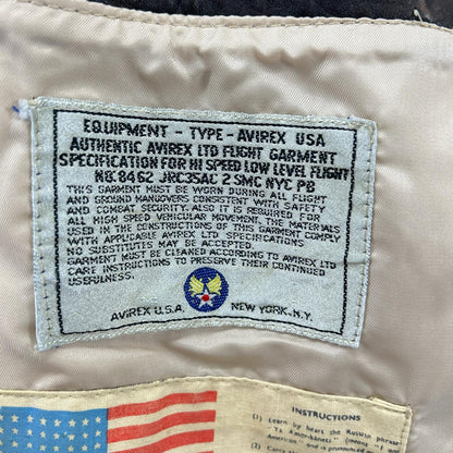 AVIREX Avirex 1978-01 Brown TYPE A-2 Leather Flight Jacket Jacket