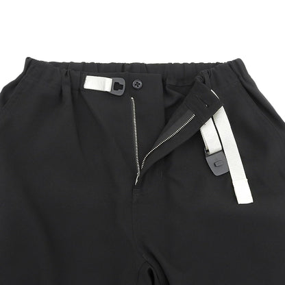Gramicci グラミチ 美品 ポリ テーパードパンツ ボトムス レディース 黒 ブラック S ボトムス