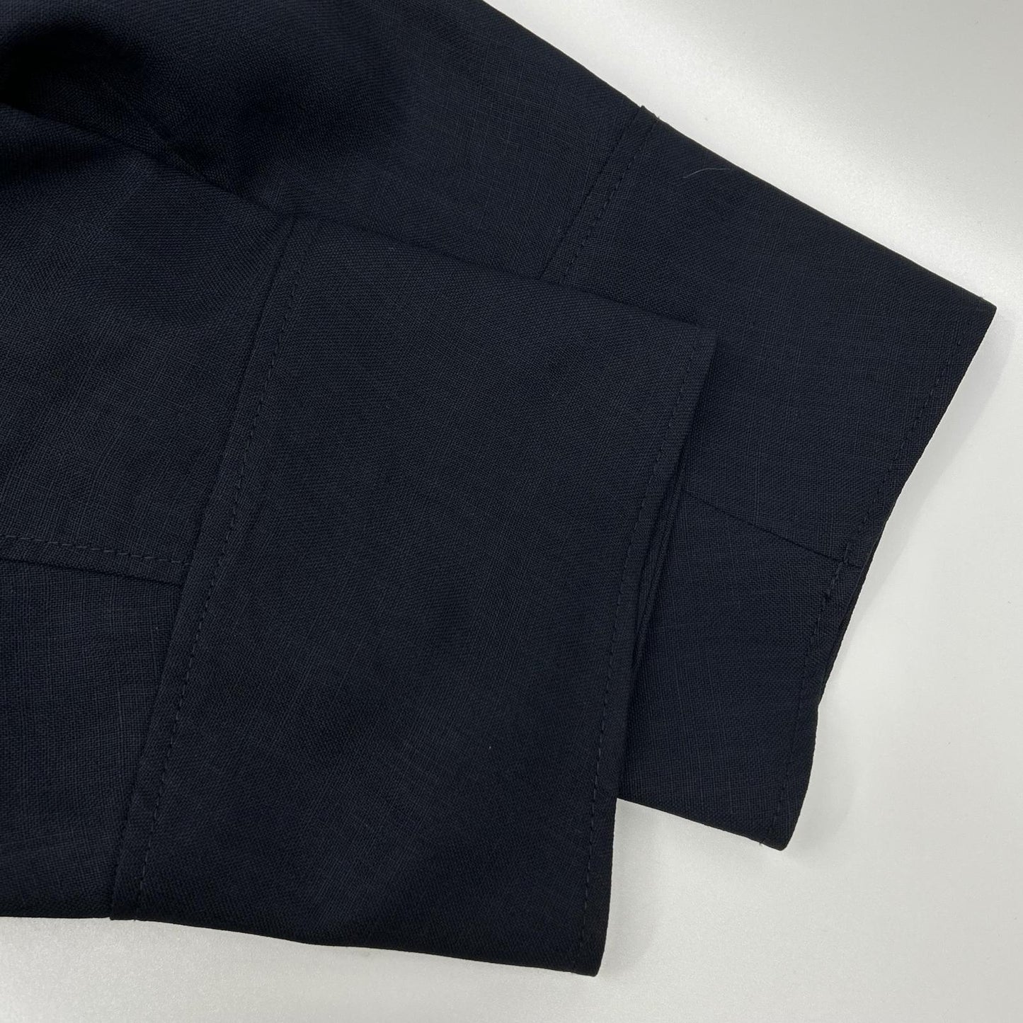 LOHEN ローヘン 22SS ネイビー No Collar Tent Silhouette Coat Jacket ジャケット