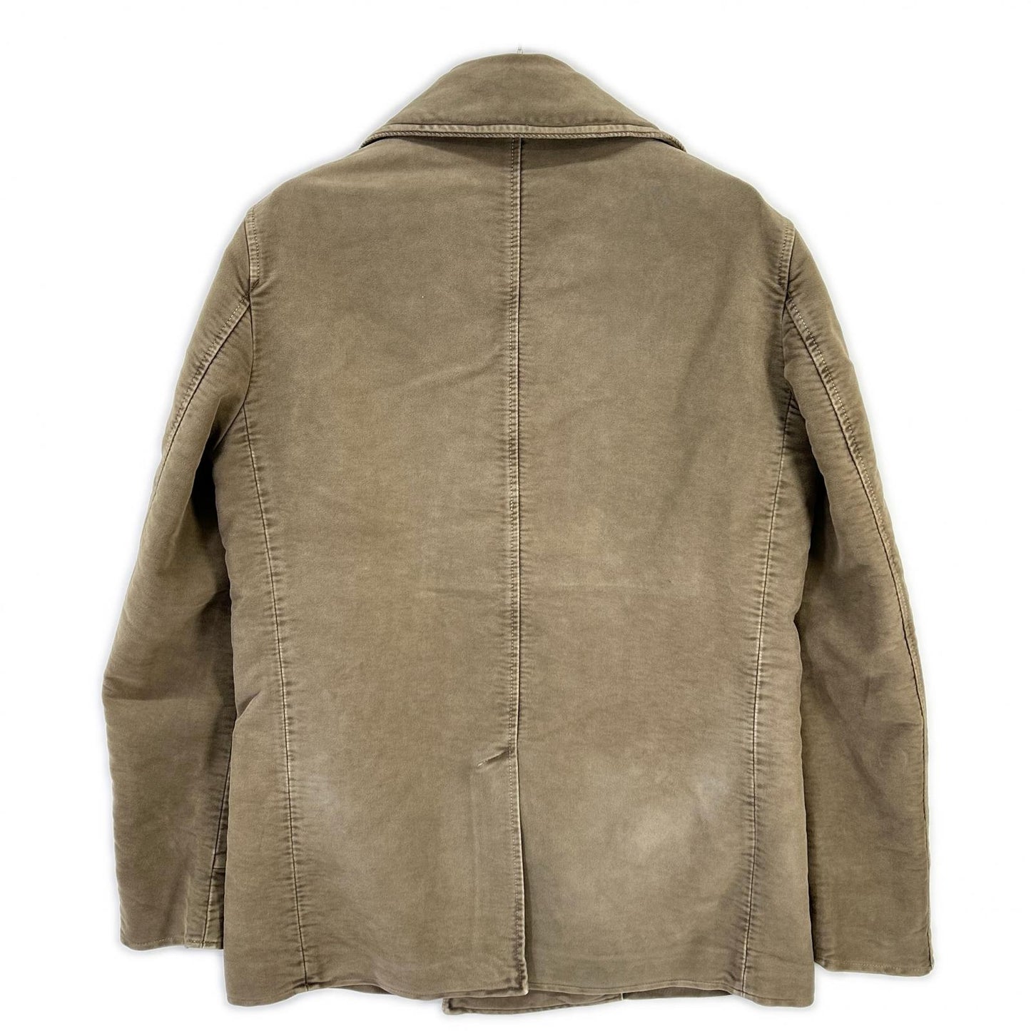 CAMPLIN カンプリン カーキ コットンPコート/ダブルブレストコート コート