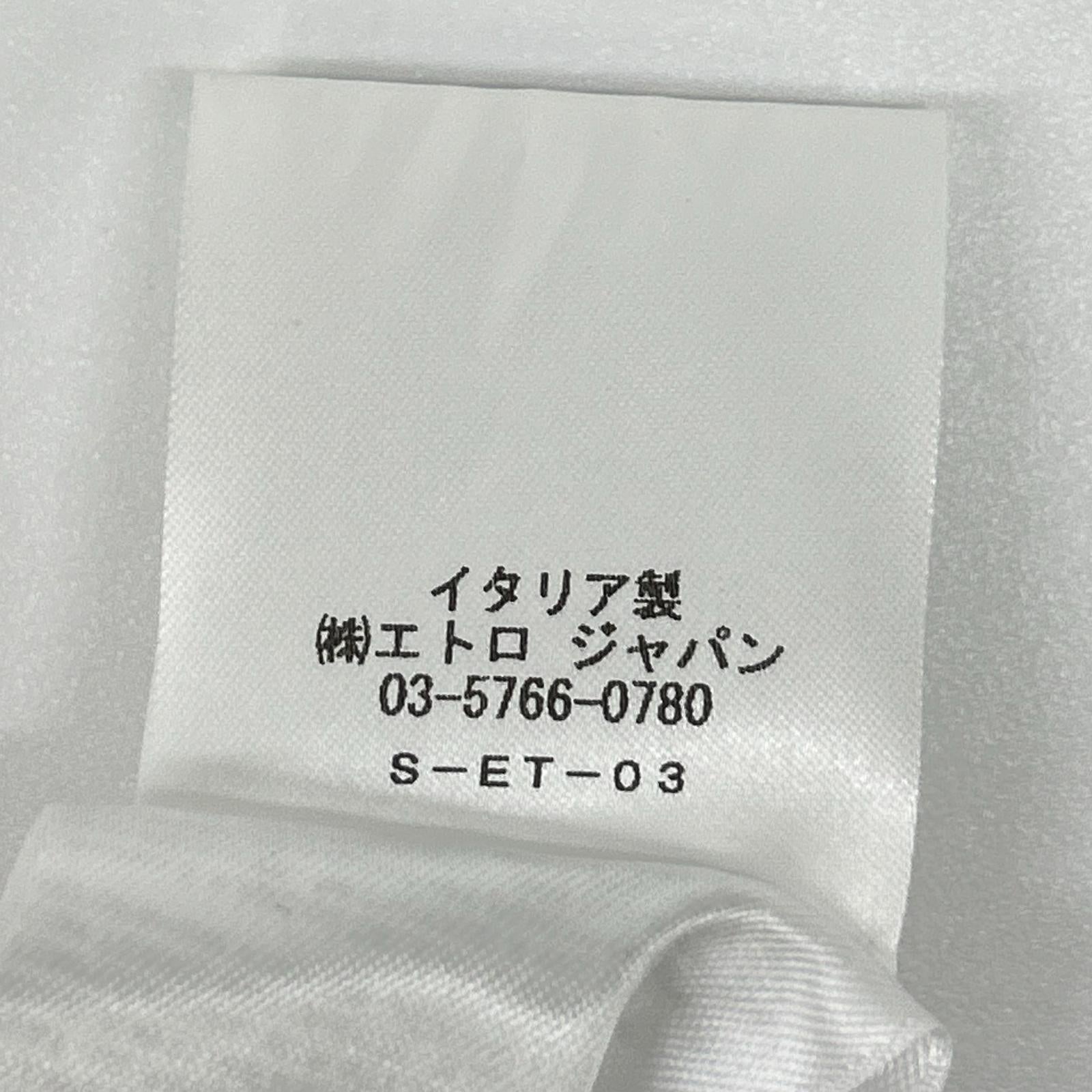 ETRO エトロ 241-MRCB0001-99TQE32 ピンク×ネイビー コットン混 裏地ペイズリー センターベント チェック柄 2Bブレザージャケット ジャケット