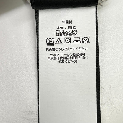 RRL ダブルアールエル グレー コットン Vガゼット クルーネックスウェットプルオーバー トップス
