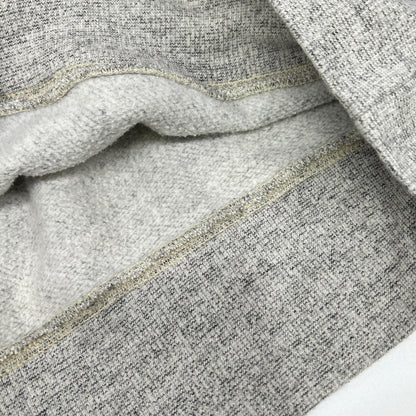 RRL ダブルアールエル グレー コットン Vガゼット クルーネックスウェットプルオーバー トップス