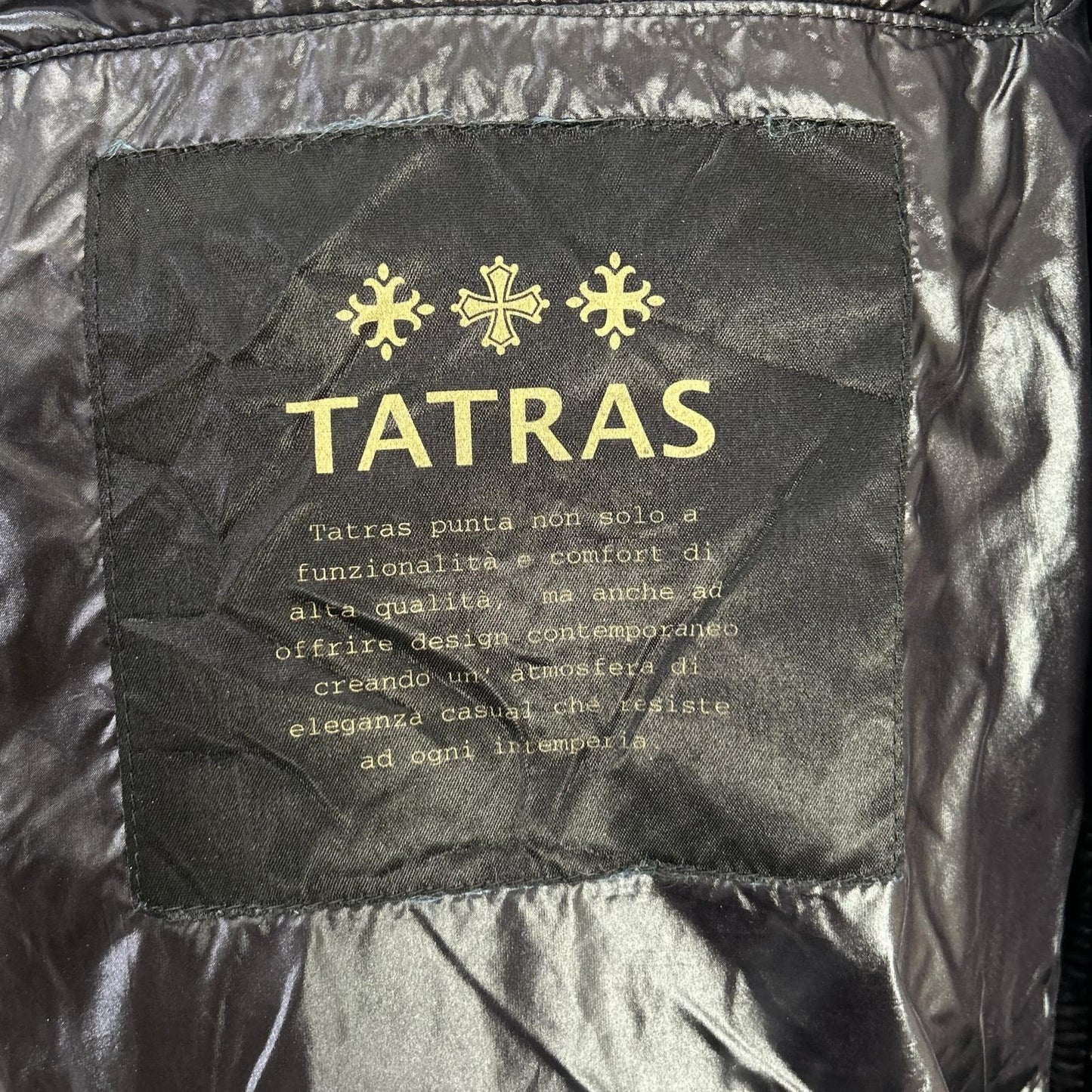 TATRAS タトラス MTA5SH4330 ブラック BELBO ベルボ フーデットダウンジャケット ジャケット