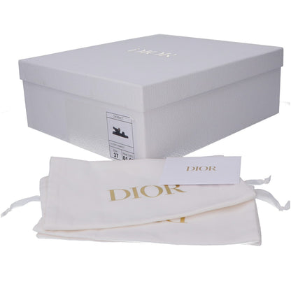 DIOR ディオール 新品未使用 KCQ547LAB_S900 26SS Dioract/ディオールアクト ラムスキン メタルロゴ バックストラップフラットサンダル シューズ
