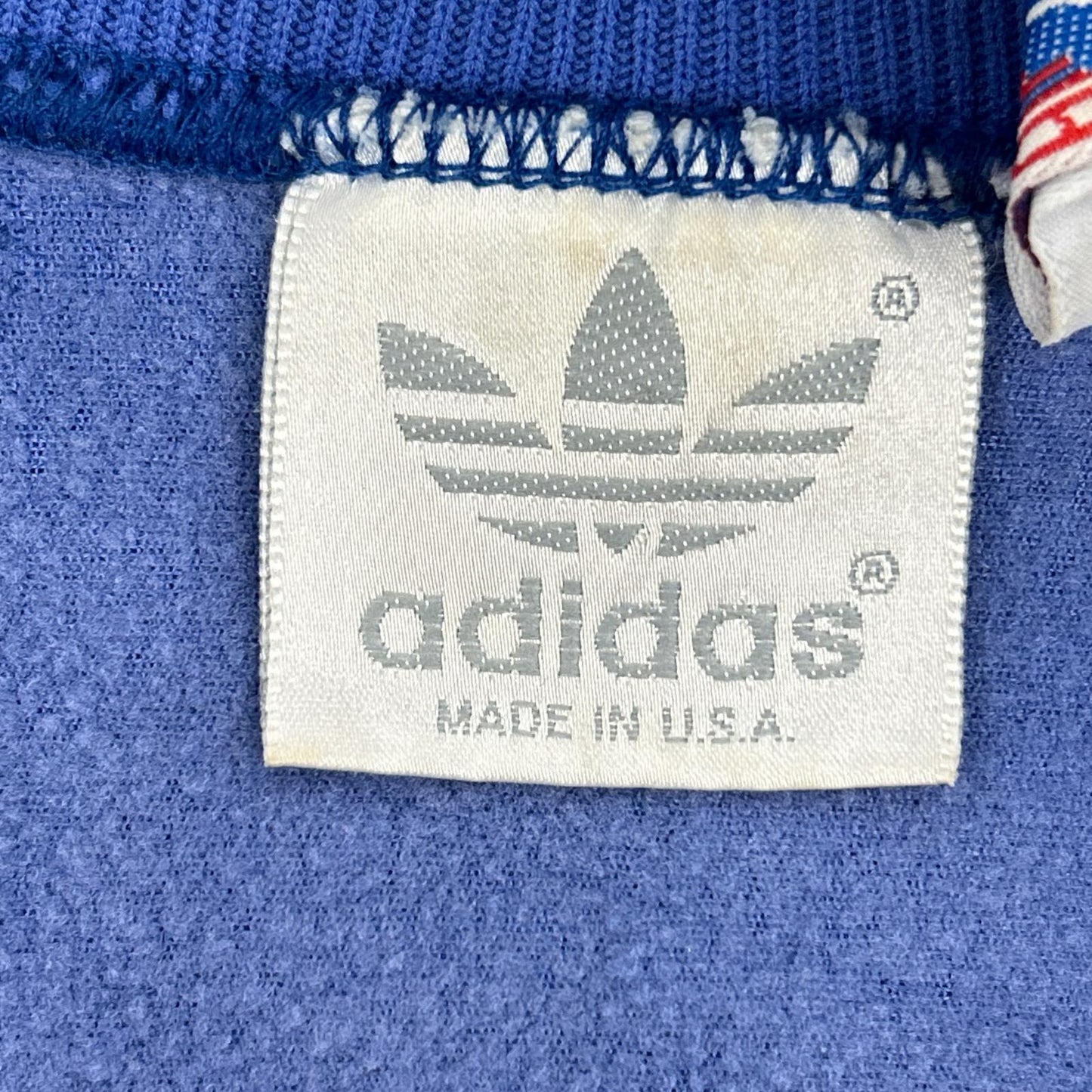 adidas アディダス 80's ブルー USA製 ATP 3ストライプ トラックジャケット ジャケット