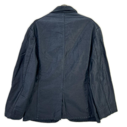 OUTIL ウティ OV-T031 VESTE ETAIN ネイビー メタルボタン オリジナルモールスキンワークジャケット ジャケット