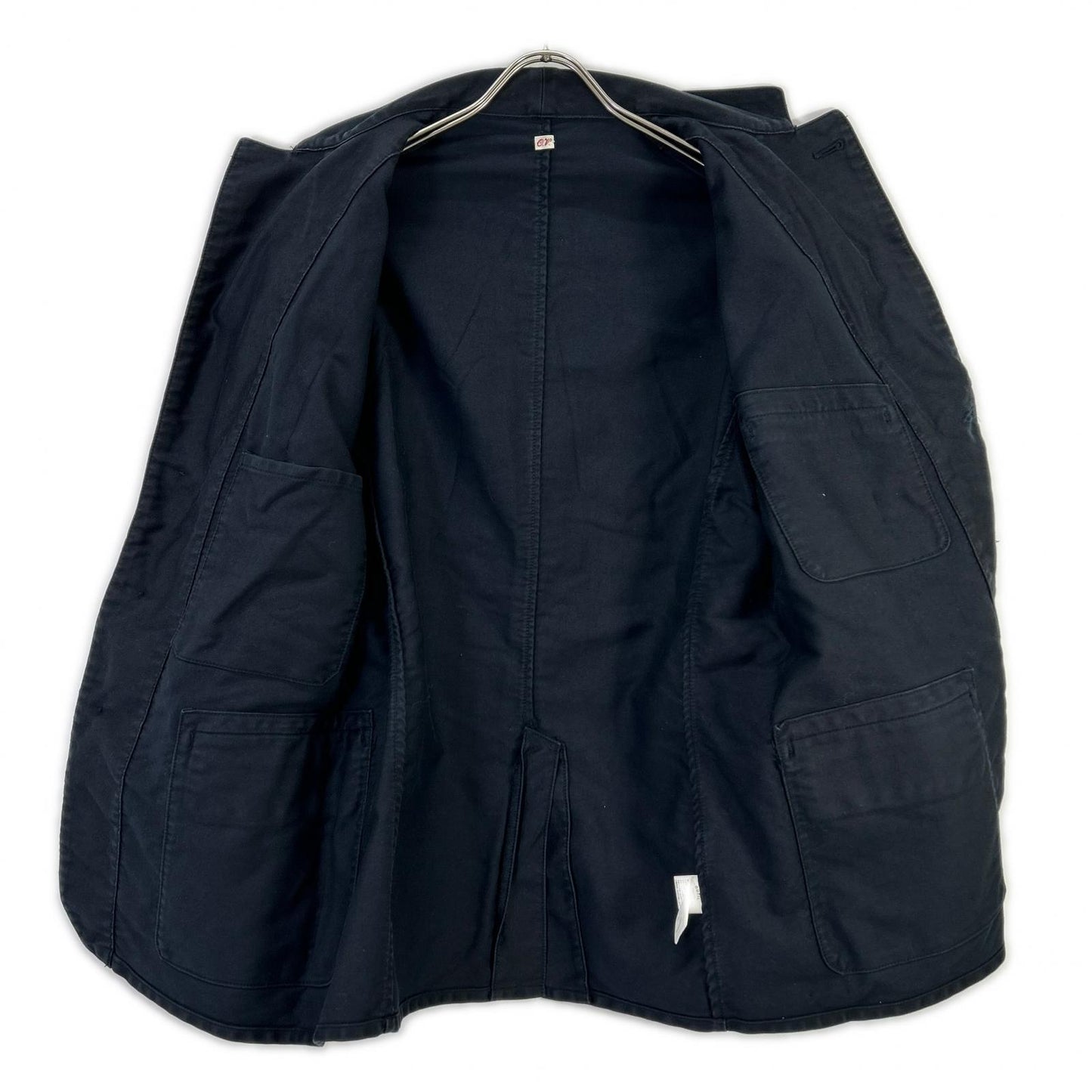 OUTIL ウティ OV-T031 VESTE ETAIN ネイビー メタルボタン オリジナルモールスキンワークジャケット ジャケット