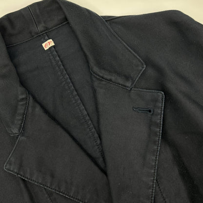 OUTIL ウティ OV-T031 VESTE ETAIN ネイビー メタルボタン オリジナルモールスキンワークジャケット ジャケット