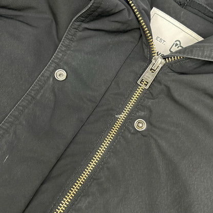WOOLRICH ウールリッチ WWOU0646 ブラック ナイロン フォックスファー KEYSTONE PARKA/キーストーンパーカ コート