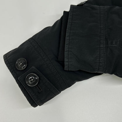 WOOLRICH ウールリッチ WWOU0646 ブラック ナイロン フォックスファー KEYSTONE PARKA/キーストーンパーカ コート