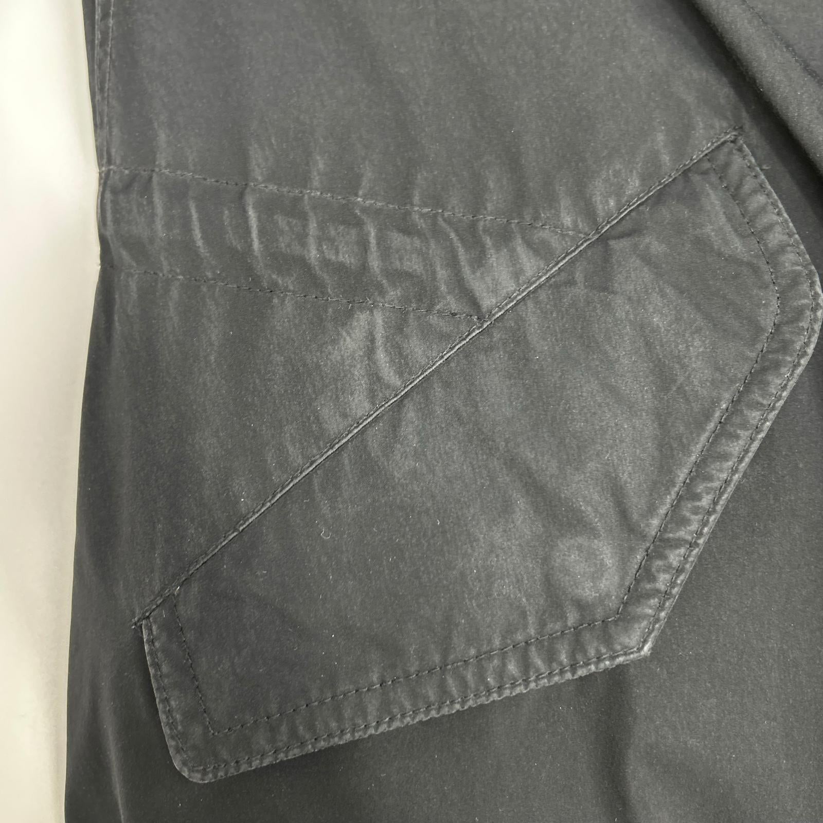 WOOLRICH ウールリッチ WWOU0646 ブラック ナイロン フォックスファー KEYSTONE PARKA/キーストーンパーカ コート