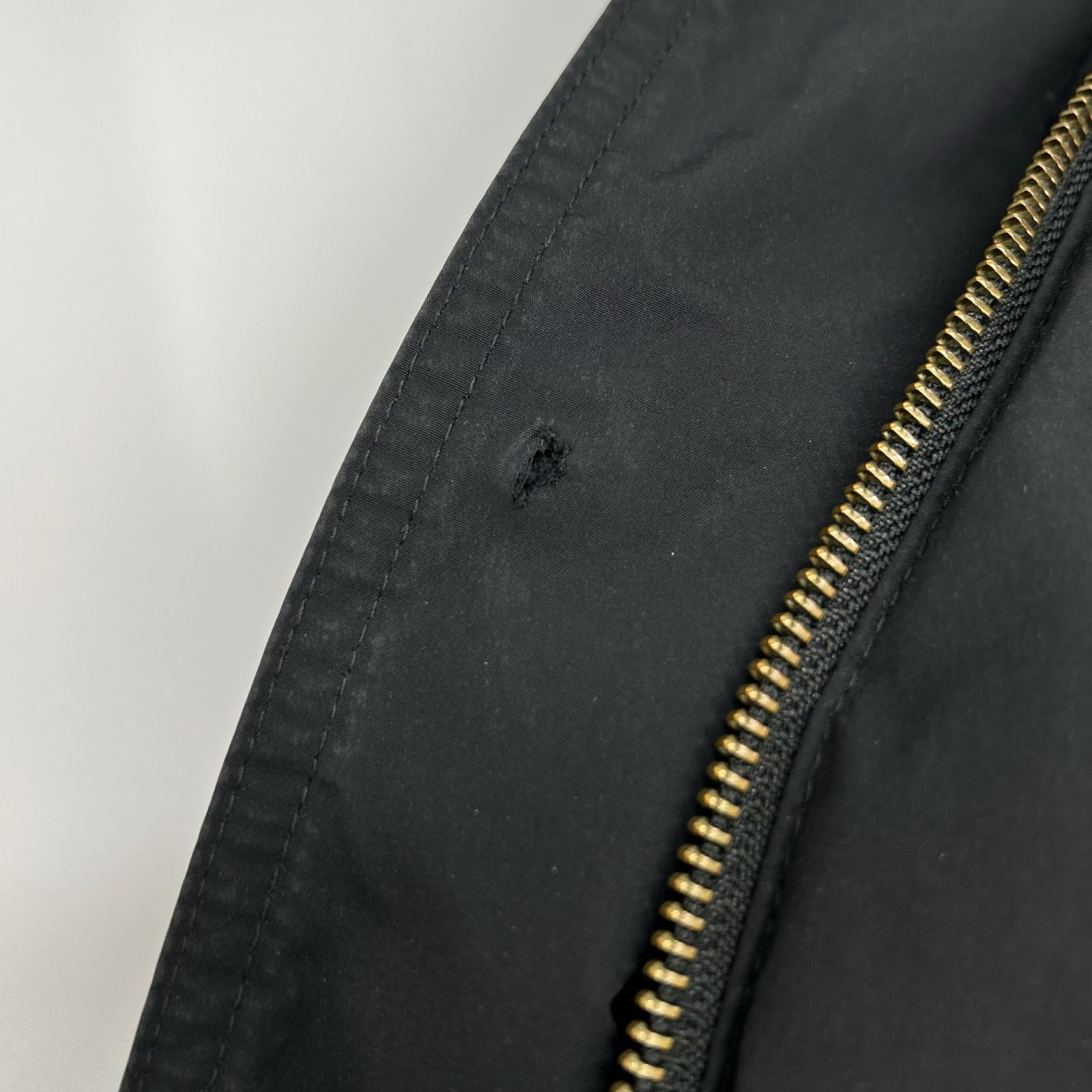 WOOLRICH ウールリッチ WWOU0646 ブラック ナイロン フォックスファー KEYSTONE PARKA/キーストーンパーカ コート