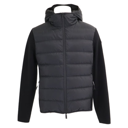 MONCLER モンクレール 【美品/23年製】J20919B00010 CARDIGAN TRICOT ニット/ナイロン切替 フーディダウンジャケット ジャケット