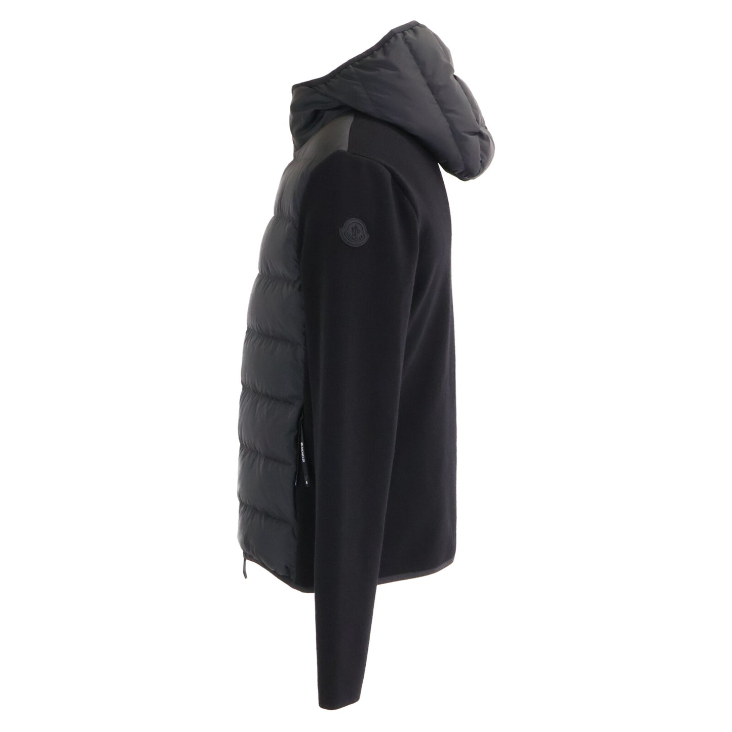 MONCLER モンクレール 【美品/23年製】J20919B00010 CARDIGAN TRICOT ニット/ナイロン切替 フーディダウンジャケット ジャケット