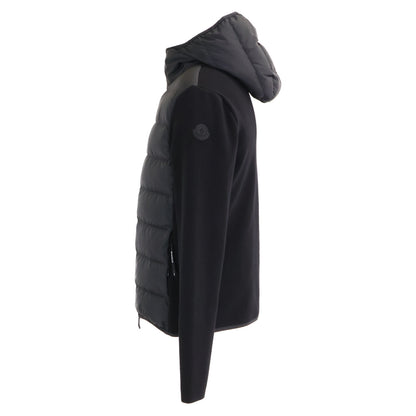 MONCLER モンクレール 【美品/23年製】J20919B00010 CARDIGAN TRICOT ニット/ナイロン切替 フーディダウンジャケット ジャケット