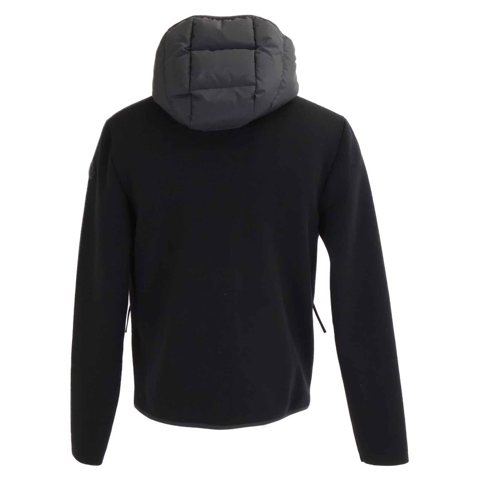 MONCLER モンクレール 【美品/23年製】J20919B00010 CARDIGAN TRICOT ニット/ナイロン切替 フーディダウンジャケット ジャケット