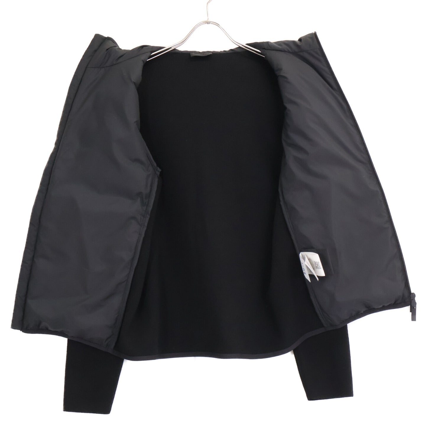 MONCLER モンクレール 【美品/23年製】J20919B00010 CARDIGAN TRICOT ニット/ナイロン切替 フーディダウンジャケット ジャケット