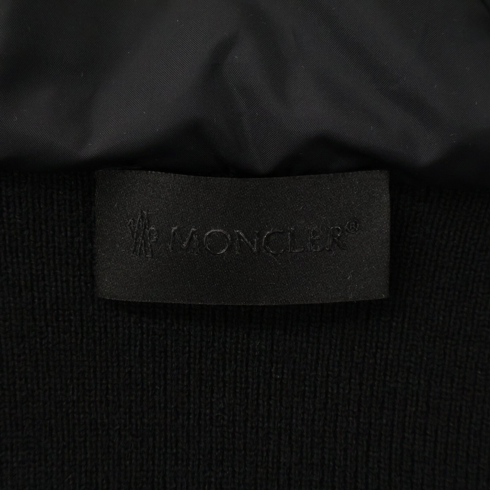 MONCLER モンクレール 【美品/23年製】J20919B00010 CARDIGAN TRICOT ニット/ナイロン切替 フーディダウンジャケット ジャケット