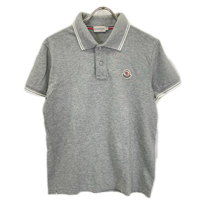 MONCLER モンクレール グレー MAGLIA POLO MANICA CORTA ショートスリーブポロシャツ トップス