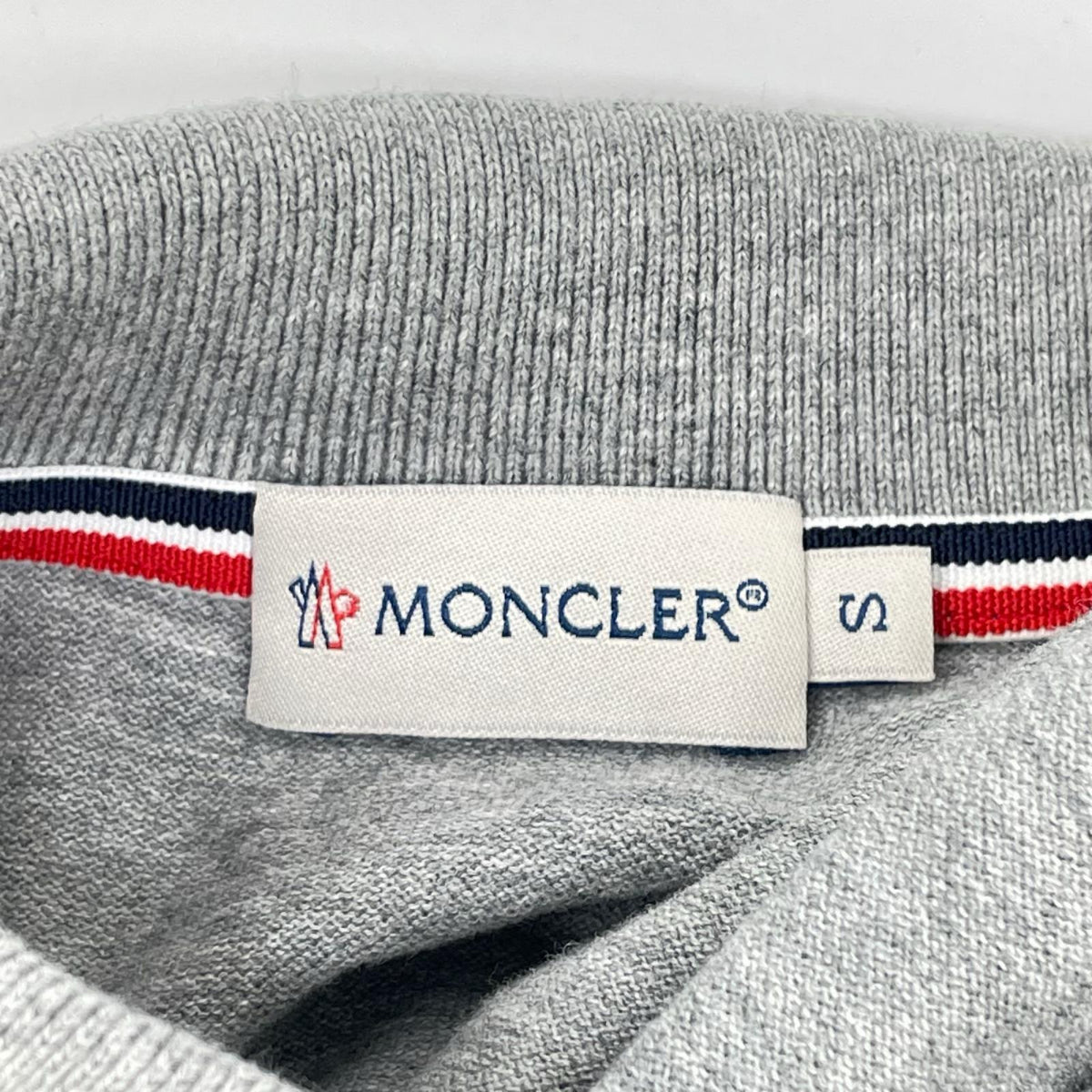 MONCLER モンクレール グレー MAGLIA POLO MANICA CORTA ショートスリーブポロシャツ トップス