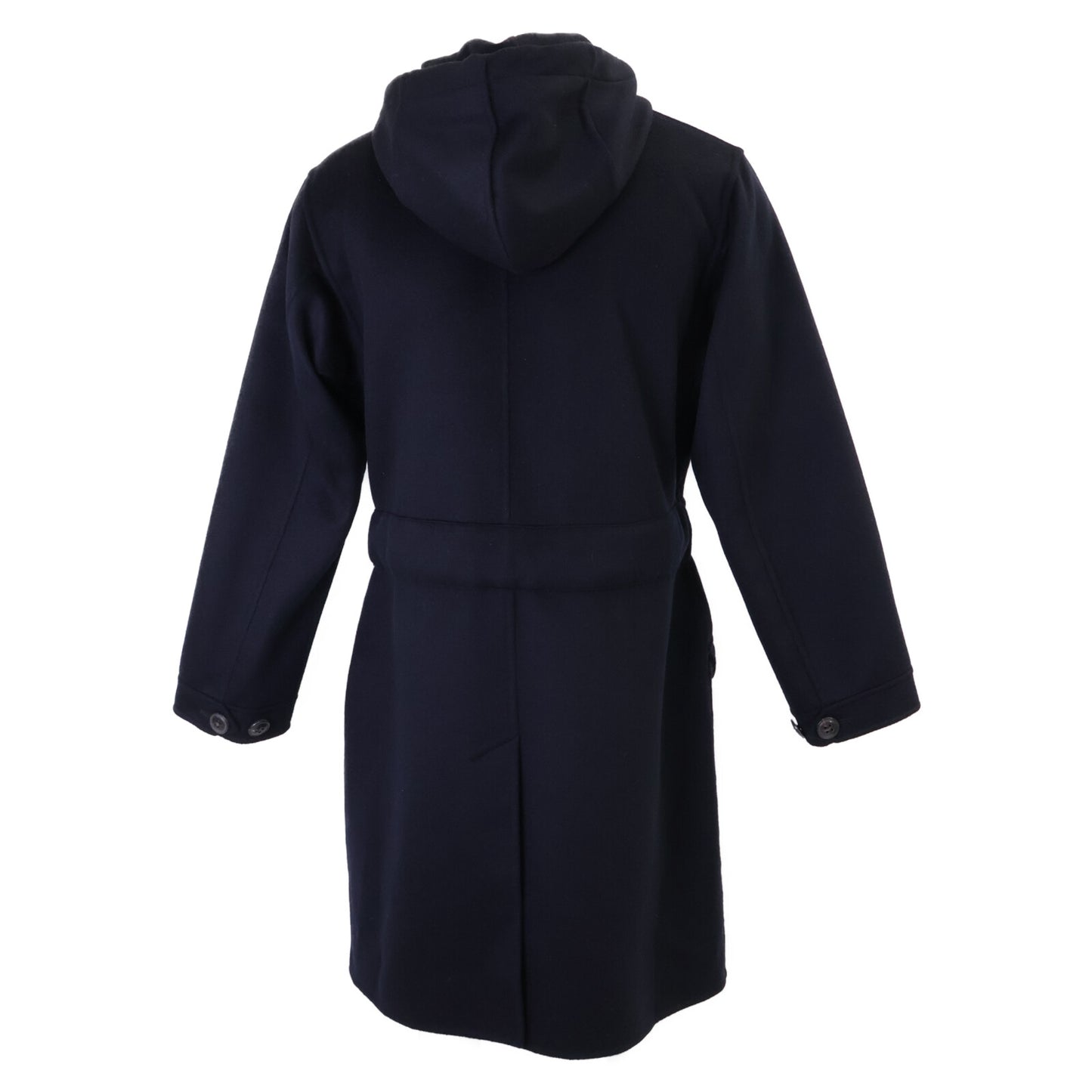 GIORGIOARMANI ジョルジオアルマーニ 【新品同様/国内正規】CC0628 カシミヤ100％ ベルト付 ジップアップ フーディ コート