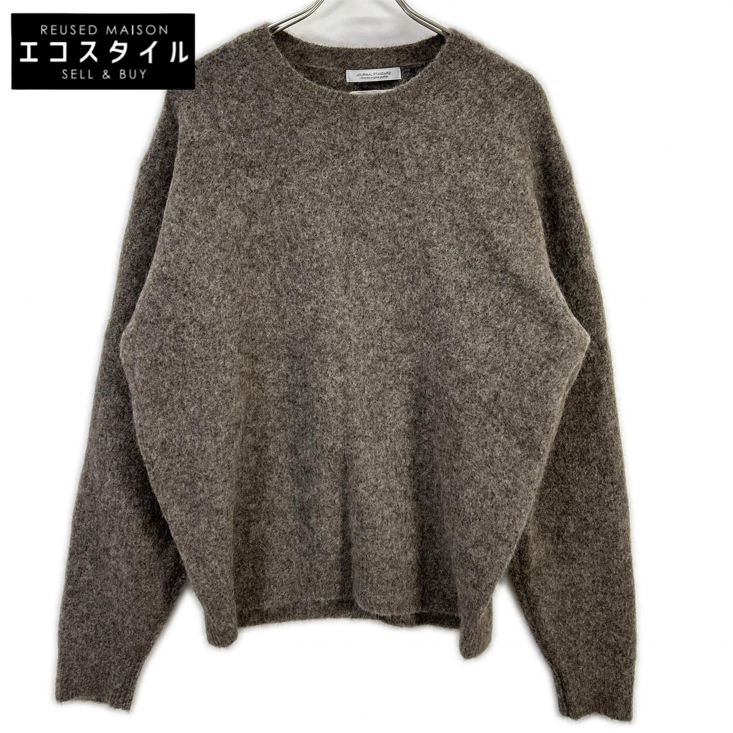 JOURNALSTANDARD ジャーナルスタンダード 25AW 250806005590 グレージュ ヤクウール×アルパカブレンド ニットプルオーバー トップス