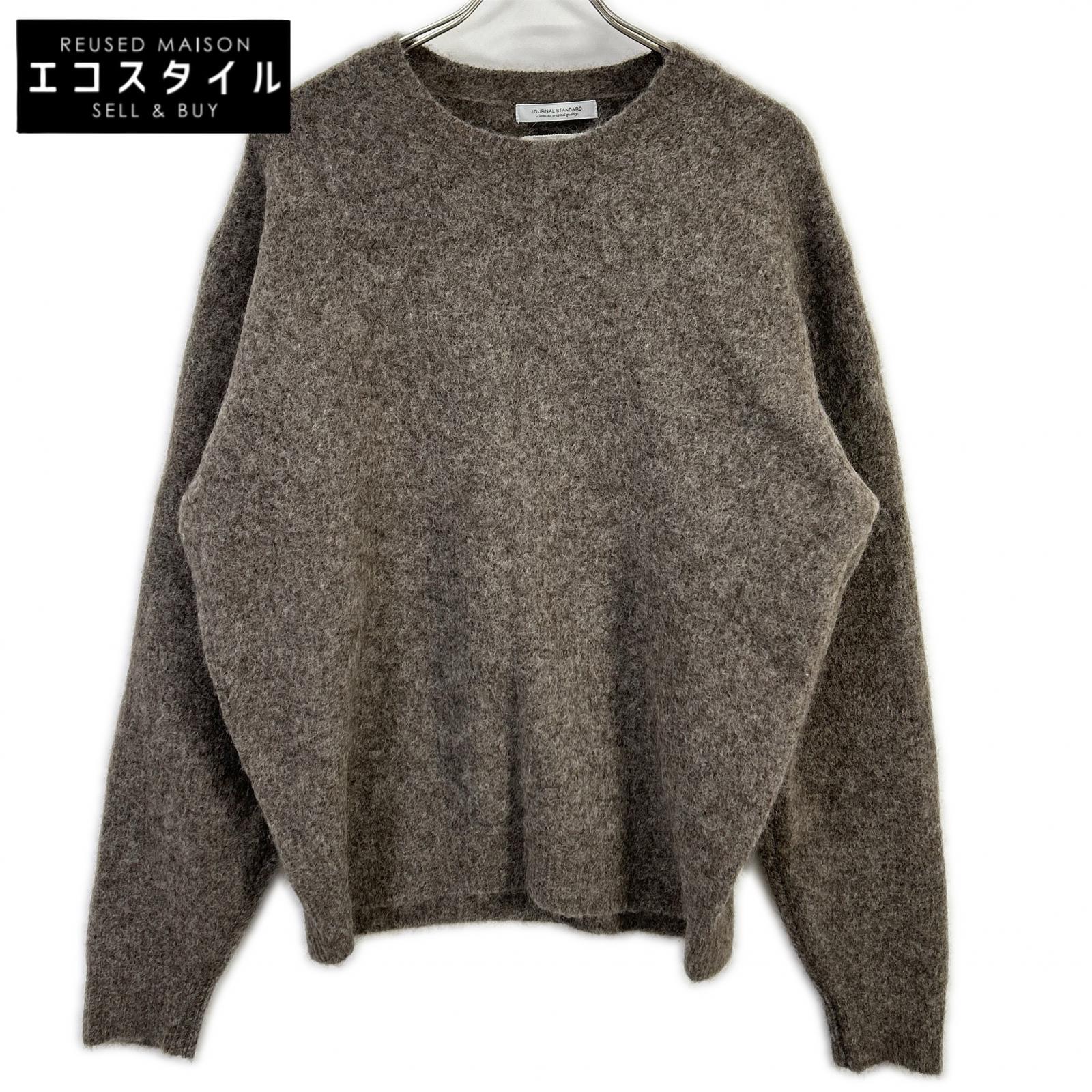 JOURNALSTANDARD ジャーナルスタンダード 25AW 250806005590 グレージュ ヤクウール×アルパカブレンド ニットプルオーバー トップス