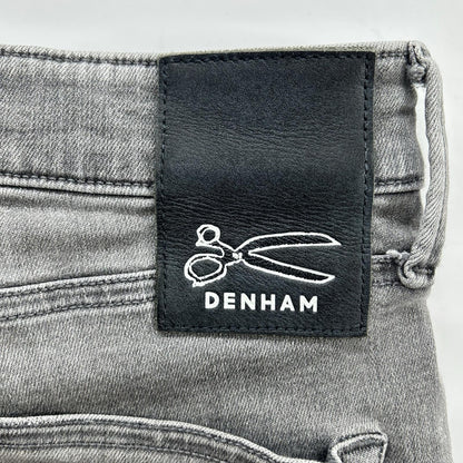 DENHAM デンハム 01-21-04-11-006 RAZOR グレー コットン スリムフィット ボタンフライデニムパンツ ボトムス